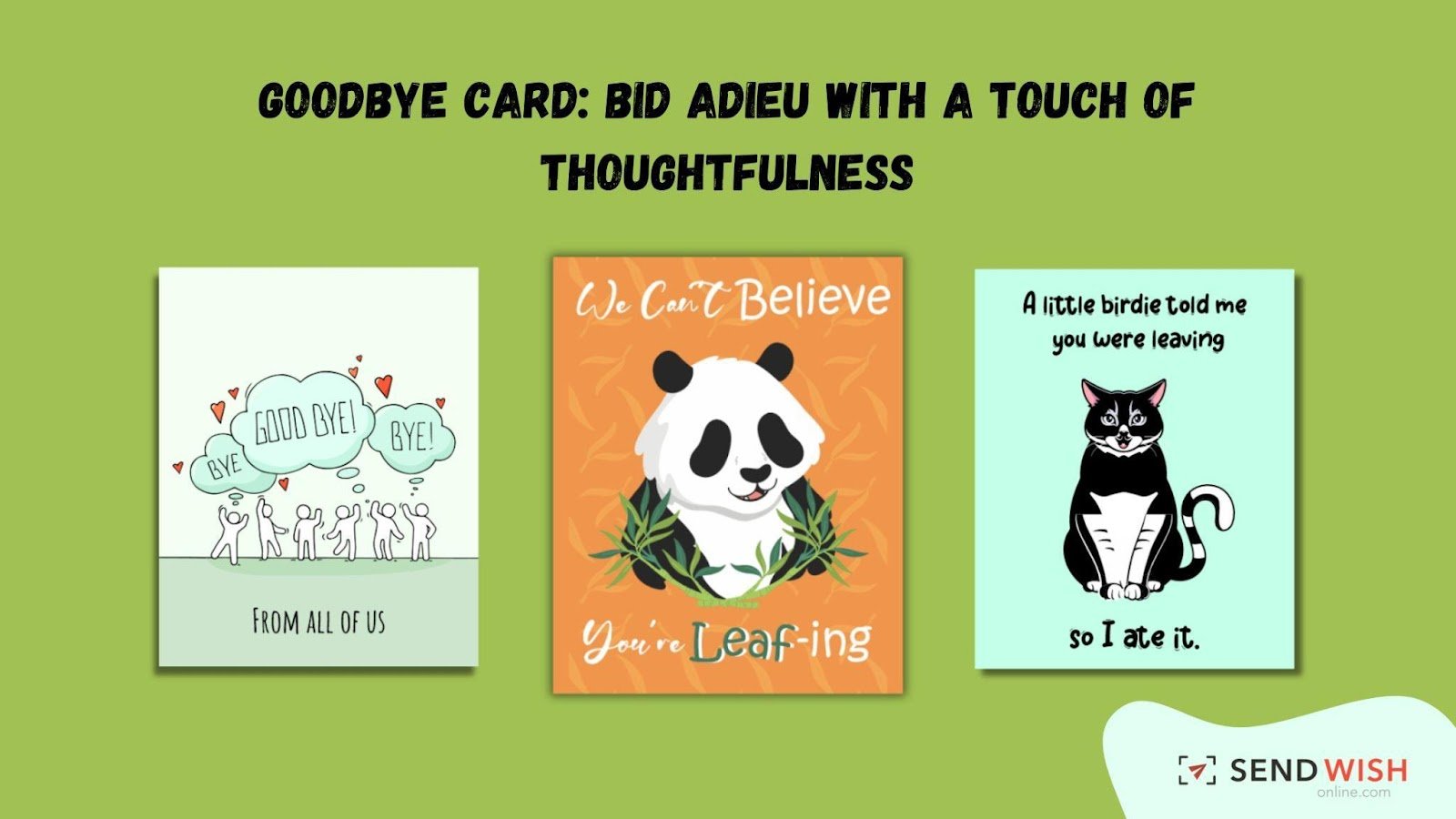 Farewell Card
